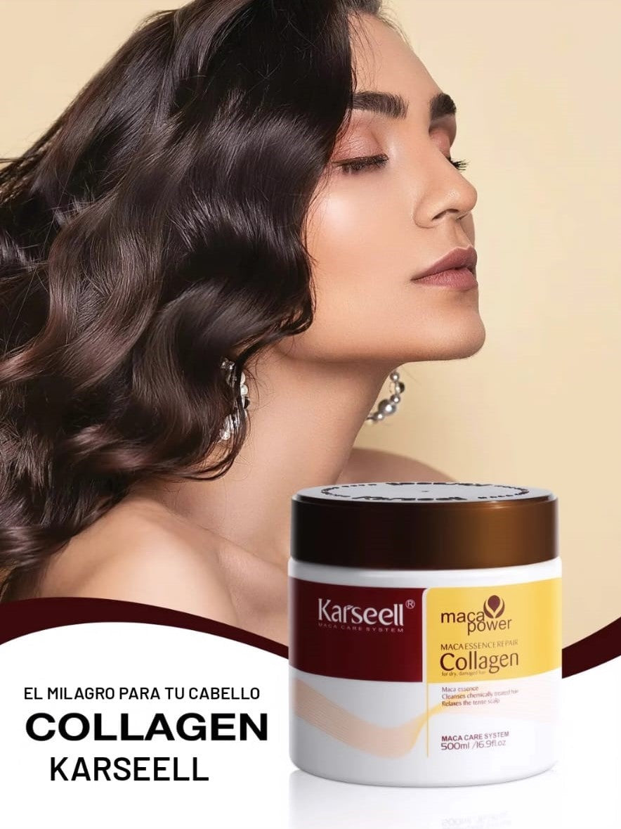 El milagro para tu cabello: ¡El poder del colágeno Karseell!